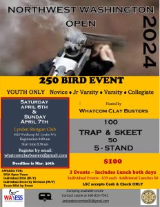 NW Washington Open - Youth Shoot @ Lynden Shotgun Club